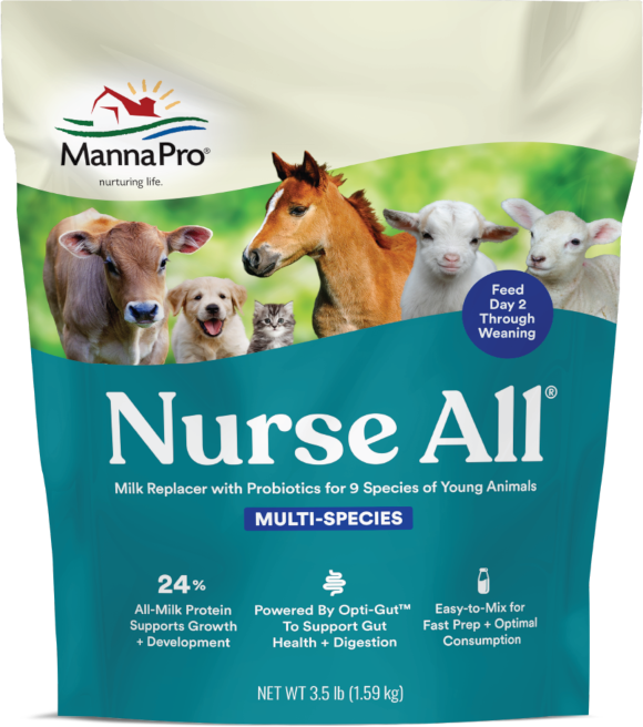 Mann Pro Nurse All Multi-Species Milk Replacer with Probiotics - 3.5-lb - Kitten Milk Replacers 6