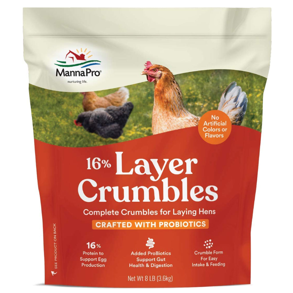 Manna Pro 16% Layer Pellets with Probiotics for Laying Hens