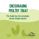 Manna Pro Farmhouse Favorites Double Bug Mix Poultry Treat (2 lb)