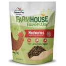 Manna Pro Farmhouse Favorites Mealworms Chicken Treats 2-lb - Chicken Feed 1