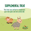 Manna Pro Farmhouse Favorites Treats For Mini Goat & Mini Cattle (3 lb)