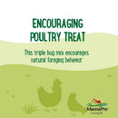 Manna Pro Farmhouse Favorites Triple Bug Mix Poultry Treat (2 lb)