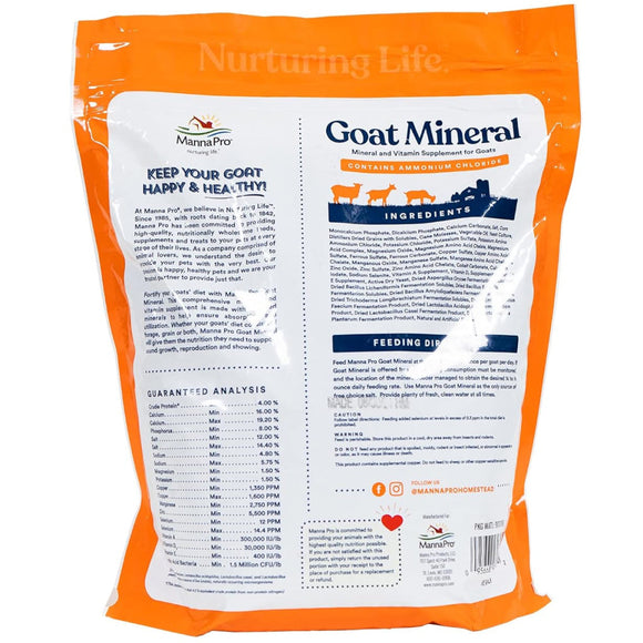 Manna Pro Mineral For Goat (8 lb)