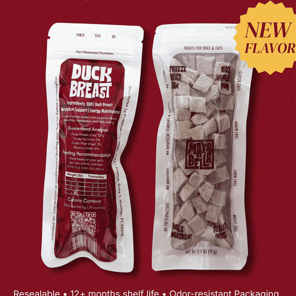 Max & Bella Freeze-Dried Treats for Dogs & Cats - Duck / 3 - Pack - Dog Treats 7