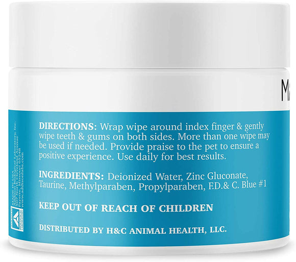 MAXI/GUARD Dental Wipes (100 ct) - Dog Dental Care 4