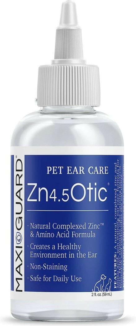 MAXI/GUARD Zn4.5 Otic Natural Ear Care Solution with Complexed Zinc - Dog Ear Care 3