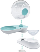McLovin’s Gravity 2-in-1 Water Dispenser with Food Bowl for Dogs & Cats - Water Fountains 4
