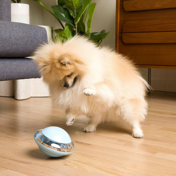 McLovin’s Treat Tumbler Dog Toy Blue - Dog Toy 7