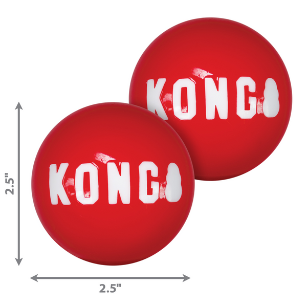 Kong Signature Red Ball Toy For Dogs