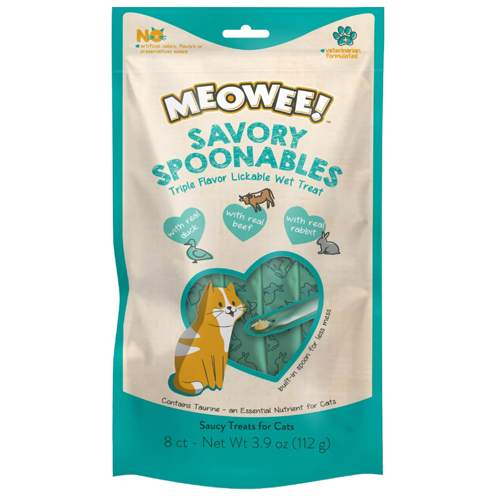 Savory Spoonables with Duck, Beef & Rabbit – Lickable Cat Treats