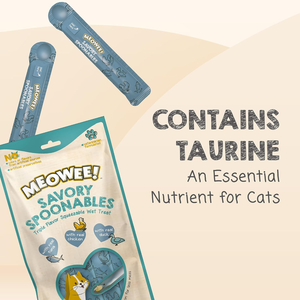 Savory Spoonables Tuna, Chicken & Duck – Lickable Cat Treats