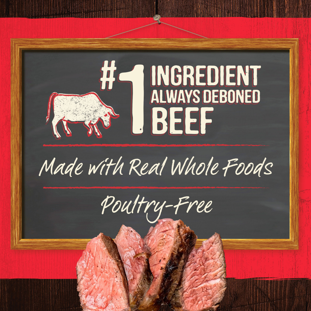 Merrick Grain Free 96% Real Beef Lamb & Buffalo Canned Dog