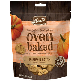 Merrick Oven Baked Pumpkin Patch with Real Pumpkin Treats For Dogs (11 oz)