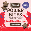 Merrick Power Bites Soft & Chewy Grain Free Real Beef Dog Treats (6 oz) - Soft & Chewy Dog Treats 3