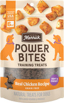 Merrick Power Bites Soft & Chewy Grain Free Real Chicken Dog Treats (6 oz) - Soft & Chewy Dog Treats 1