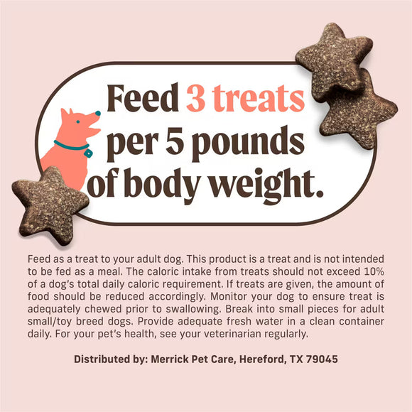 Merrick Power Bites Soft & Chewy Grain Free Real Salmon Dog Treats (6 oz) - Soft & Chewy Dog Treats 8