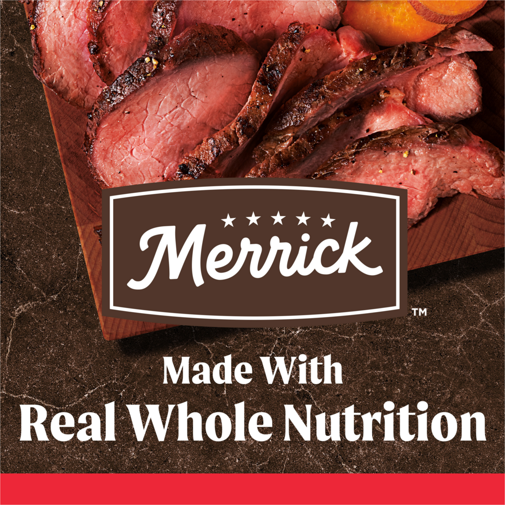 Fee Merrick Merrick Premium Grain Free Dry Adult Wholesome And Natural Kibble With Beef