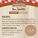 Merrick Purrfect Bistro Grain Free Bon Appetits Gravies Adult Wet Cat Food Beef Recipe Chunks in Gravy (3 oz x 24