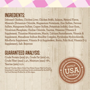 Merrick Purrfect Bistro Grain Free Bon Appetits Gravies Adult Wet Cat Food Chicken Recipe Chunks in Gravy (3 oz x 24