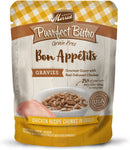 Merrick Purrfect Bistro Grain Free Bon Appetits Gravies Adult Wet Cat Food Chicken Recipe Chunks in Gravy (3 oz x 24