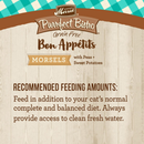 Merrick Purrfect Bistro Grain Free Bon Appetits Morsels Adult Wet Cat Food Salmon Recipe Morsels in Gravy (3 oz x 24
