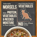 Merrick Purrfect Bistro Grain Free Bon Appetits Morsels Adult Wet Cat Food Chicken Recipe Morsels in Gravy (3 oz x 24