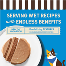 Merrick Purrfect Bistro Grain Free Premium Pate Adult Wet Cat Food Land & Sea Recipe (3 oz x 24 cans) - Cat Food 2
