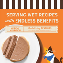 Merrick Purrfect Bistro Grain Free Premium Soft Canned Pate Adult Wet Cat Food High Protein Chicken Recipe - 3-oz, case