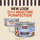 Merrick Purrfect Bistro Grain Free Premium Soft Canned Pate Adult Wet Cat Food High Protein Tuna Recipe - 3-oz, case