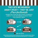 Merrick Purrfect Bistro Grain Free Premium Soft Canned Pate Adult Wet Cat Food High Protein Duck Recipe - 3-oz, case