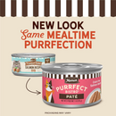 Merrick Purrfect Bistro Grain Free Premium Soft Canned Pate Adult Wet Cat Food High Protein Salmon Recipe 3-oz case