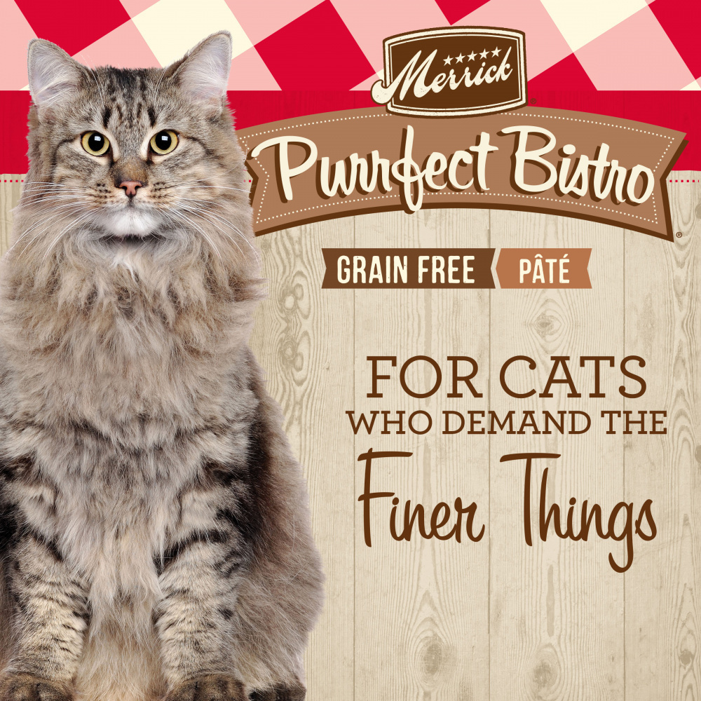 Merrick Purrfect Bistro Grain Free Premium Soft Canned Pate