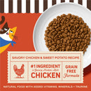 Merrick Purrfect Bistro Grain Free Savory Chicken & Sweet Potato Recipe Dry Cat Food - Cat Food 2