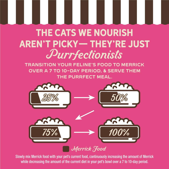 Merrick Purrfect Bistro Premium Canned Adult Wet Cat Food Braised Pork Carrot & Barley Recipe Grilled in Sauce (3 oz x