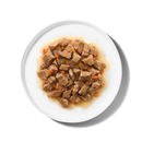 Merrick Purrfect Bistro Premium Canned Adult Wet Cat Food Stewed Chicken Beef & Carrot Recipe in Rich Gravy (3 oz x 24