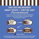 Merrick Purrfect Bistro Premium Canned Adult Wet Cat Food Wild-Caught Tuna Cod & Carrot Recipe in Rich Gravy (3 oz x 24