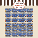 Merrick Purrfect Bistro Premium Canned Adult Wet Cat Food Wild-Caught Tuna Cod & Carrot Recipe in Rich Gravy (3 oz x 24