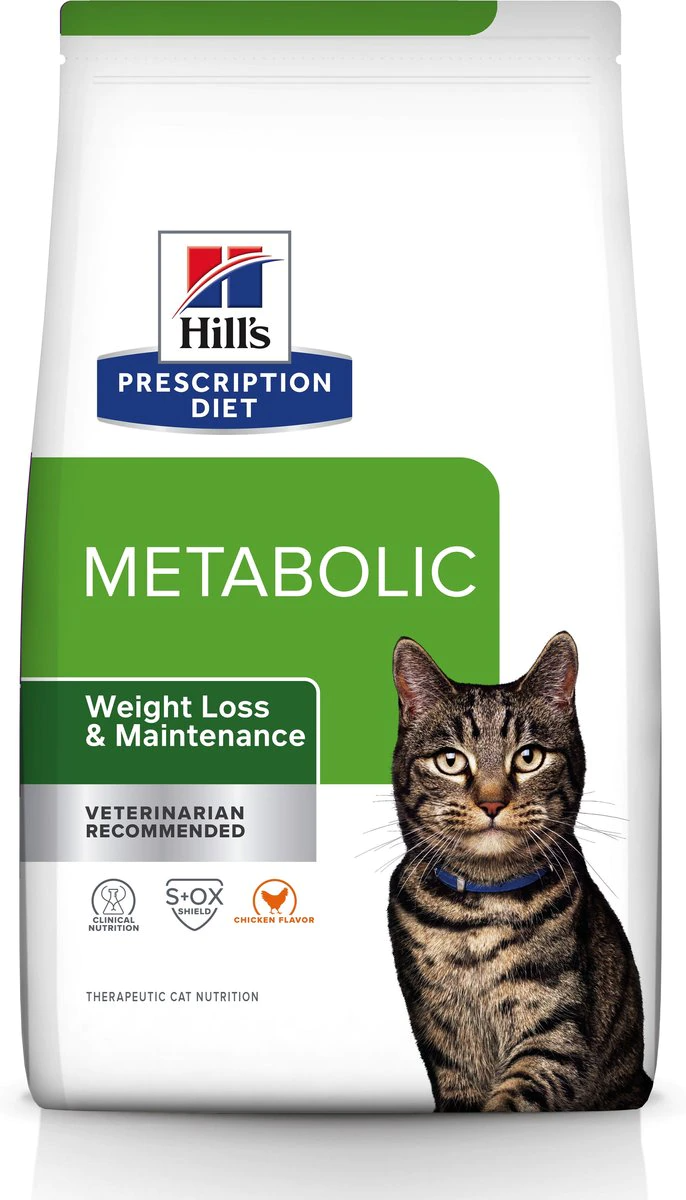 Hill's Prescription Diet Metabolic Weight Management Chicken Flavor Dry Cat Food