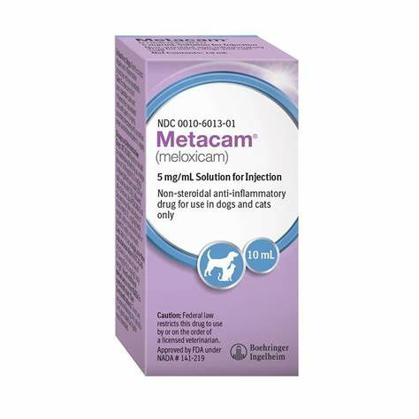 Metacam (Meloxicam) Injection for Dogs - 5 mg/mL - 10 mL - Pet Medicine 2