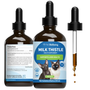 Milk Thistle - for Healthy Liver Function in Cats - 4 oz - Cat Supplements & Vitamins 3