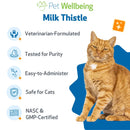 Milk Thistle - for Healthy Liver Function in Cats - Cat Supplements & Vitamins 8