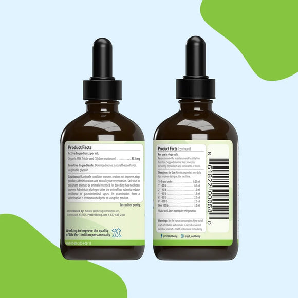 Milk Thistle Supplement for Healthy Liver Function in Dogs - Dog Supplements & Vitamins 4