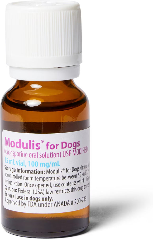 Modulis (Cyclosporine) Oral Solution for Dogs & Cats - Pet Medicine 6