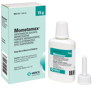 Mometamax Otic Suspension for Dogs, 15g