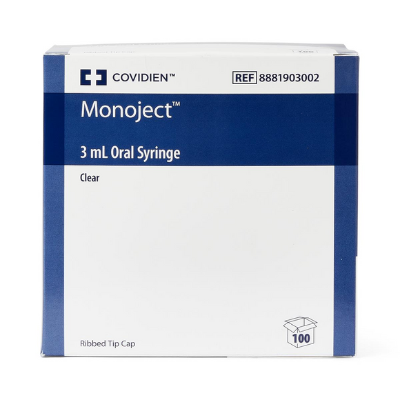 Monoject 3ml Oral Syringe (100 ct) - 2