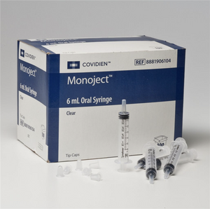 Monoject 6ml Oral Syringe (100 ct) - 2