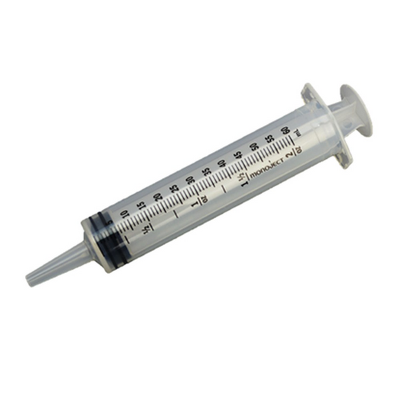 Monoject Syringe 60cc Catheter Tip (20 count) - Pet Medicine 1