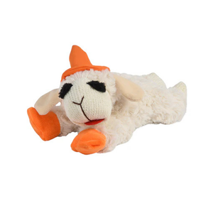 Multipet Halloween Lamb Chop Witch Hat Orange Dog Toy - Dog Toy 1