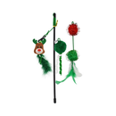 Multipet Holiday Cat Teaser Toy Assorted Colors 1 count - Dog Toy 3
