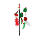 Multipet Holiday Cat Teaser Toy Assorted Colors 1 count - Dog Toy 2